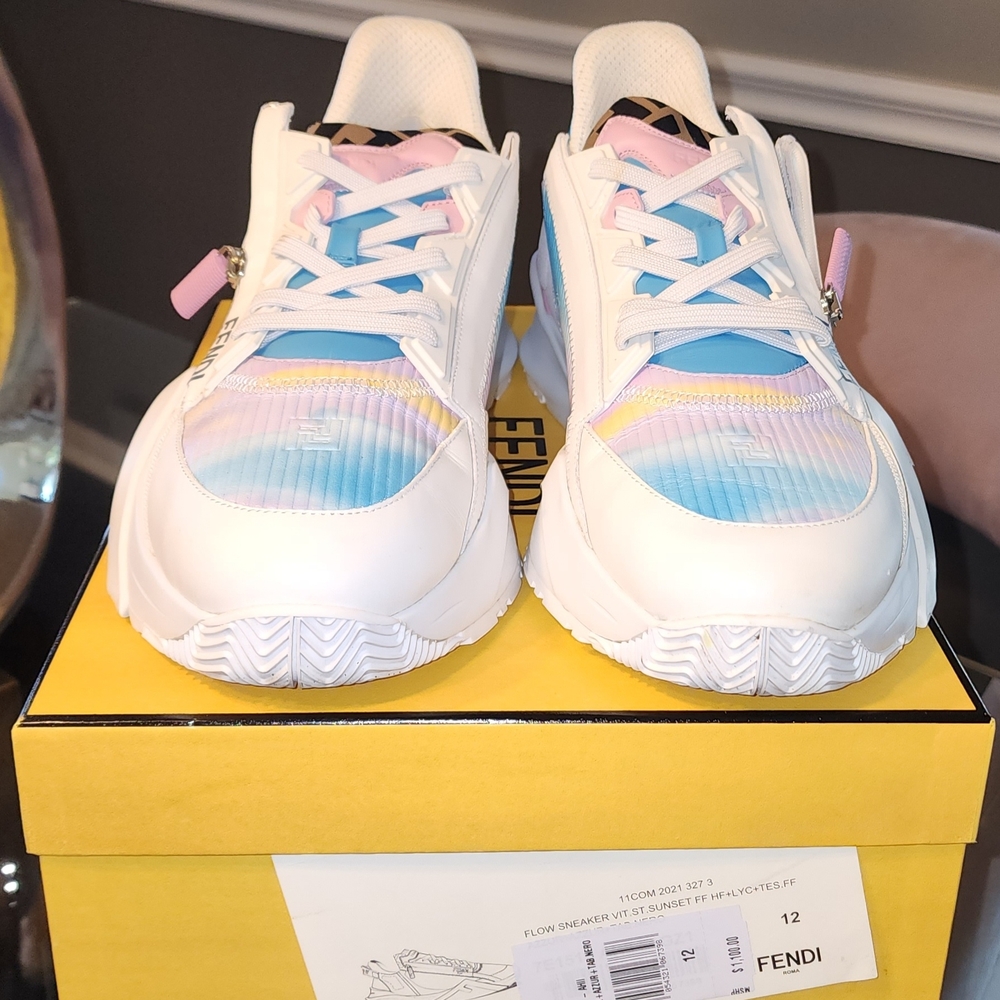 Fendi Men's Zucca FF Sneakers
